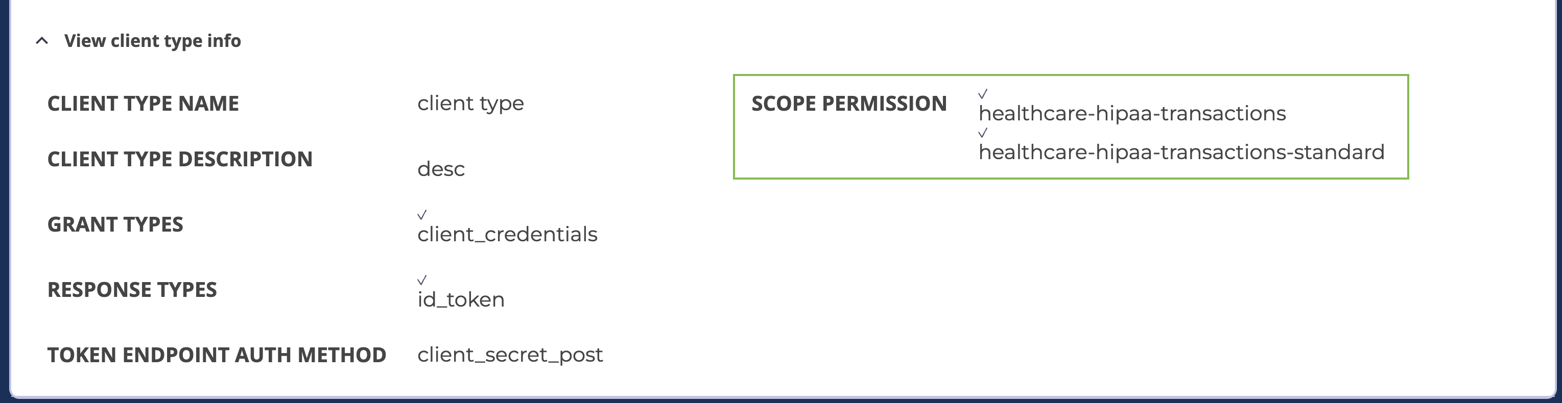 Scope Permission